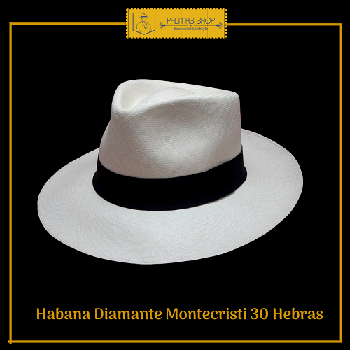Panamá Habana Diamante Montecristi Superfino 30 Hebras - Imagen 2