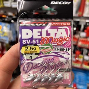 JIG HEAD DELTA MAGIC 2.5GR SV-51H «DARTING»