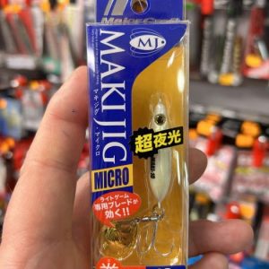 MICRO MAKI JIG de MAJOR CRAFT 10GR SUPER GLOW «SPINNING»