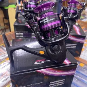 CARRETE CINNETIC SKY LINE Purple Light Game 2500 CRBK » ROCKFISHING / EGING / SPINNING «