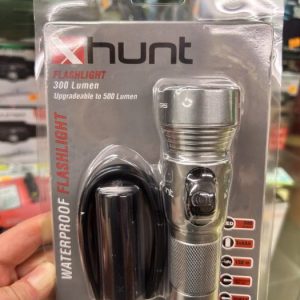 LINTERNA BESTDIVERS XHUNT FLASHLIGHT 300/500 LUMENS » WATERPROOF 150M»