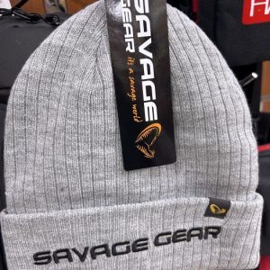 GORRO LANA SAVAGE GEAR FOLD-UP BEANIE GRIS «TALLA UNICA»