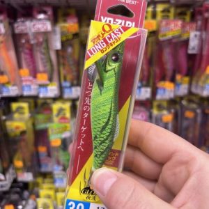 YO-ZURI LONG CAST 3.0 17GR GLOW COLOR #02 «EGING / CALAMAR»