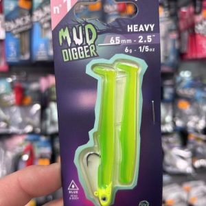 MUD DIGGER Nº1 FIIISH 65MM 6GR ATOMIC CITRUS «COMBO+BODY»