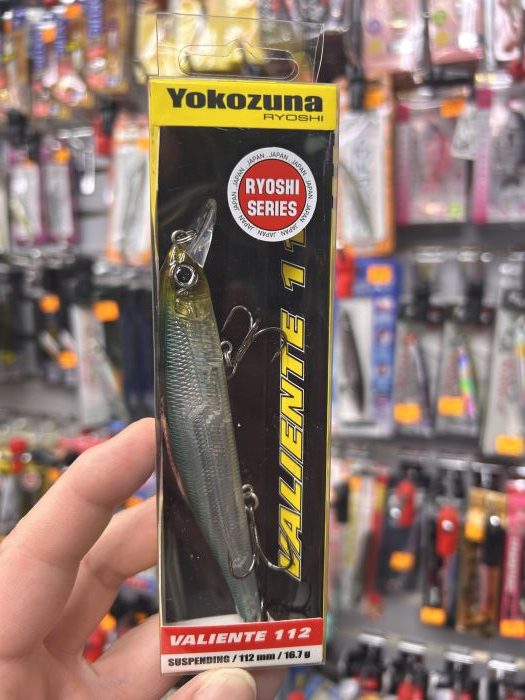 SEÑUELO YOKOZUNA VALIENTE 112mm 16,7gr SUSPENDING #639 «SPINNING LUBINA»