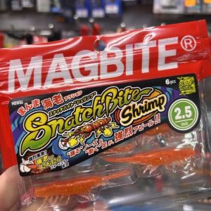 VINILO SNATCHBITE SHRIMP 2.5″ de MAGBITE #09 «SPINNING / DARTING»