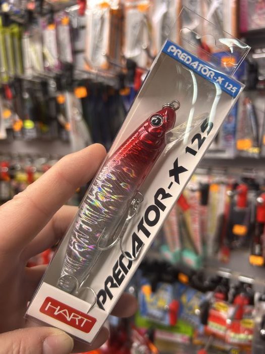 SEÑUELO JERK BAIT HART PREDATOR X-125 #265 44GR «SPINNING» - Imagen 2