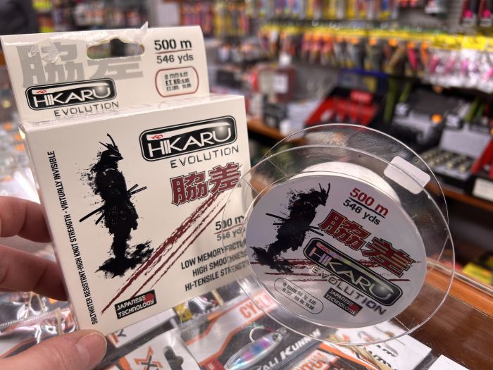 MONOFILAMENTO HIKARU EVOLUTION BOBINA 500mts 0,22mm - Imagen 2