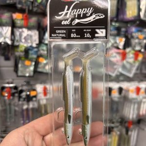 COMBO YKR HAPPY EEL 80mm 10GR GREEN NATURAL “SPINNING”