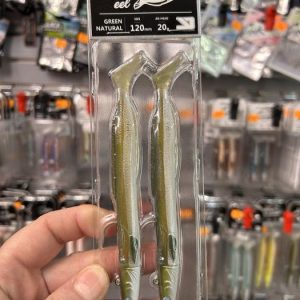 COMBO YKR HAPPY EEL 120mm 20GR GREEN NATURAL “SPINNING”