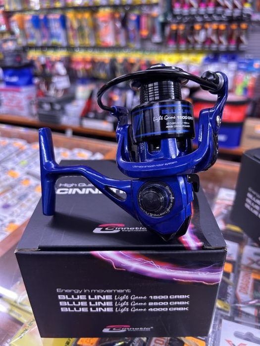 CARRETE CINNETIC BLUE LINE LIGHT GAME 1500 CRBK «EGING / ROCKFISHING»