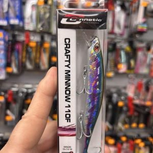 CINNETIC CRAFTY MINNOW 110 FLOATING 12GR Nº2 ANCHOVY «SPINNING»