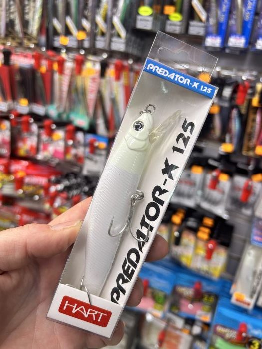 SEÑUELO JERK BAIT HART PREDATOR X-125 #WF 44GR «SPINNING»
