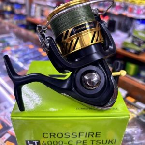 CARRETE DAIWA 2023 CROSSFIRE 4000-C PE TSUKI «SPINNING»
