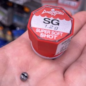 CAJITA PLOMO BLANDO DINSMORES SG 1.2GR «SUPER SOFT SHOT»