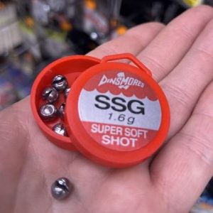 CAJITA PLOMO BLANDO DINSMORES SSG 1.6GR «SUPER SOFT SHOT»