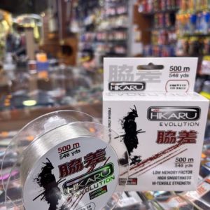 MONOFILAMENTO HIKARU EVOLUTION BOBINA 500mts 0,35mm
