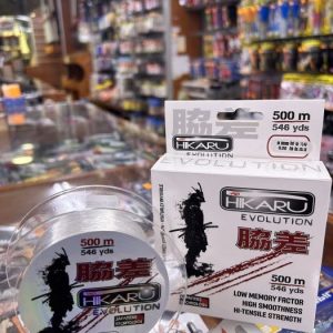 MONOFILAMENTO HIKARU EVOLUTION BOBINA 500mts 0,30mm