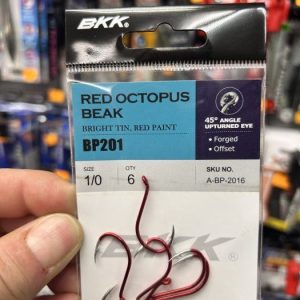BKK RED OCTOPUS BEAK 1/0 «ANZUELOS VIVO»