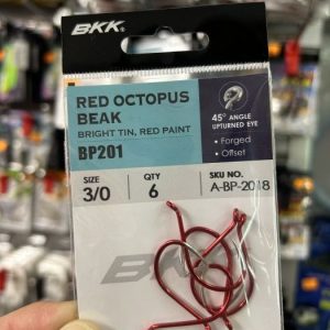 BKK RED OCTOPUS BEAK 3/0 «ANZUELOS VIVO»