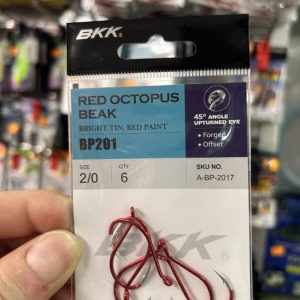BKK RED OCTOPUS BEAK 2/0  «ANZUELOS VIVO»
