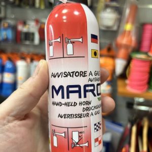 RECAMBIO BOTELLA 200ML para BOCINA DE GAS MARCO «AVISADOR NAUTICO»