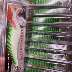 CAJA PECES LINEAEFFE SQUID JIG 4.0 VERDE «SEPIA / CALAMAR»
