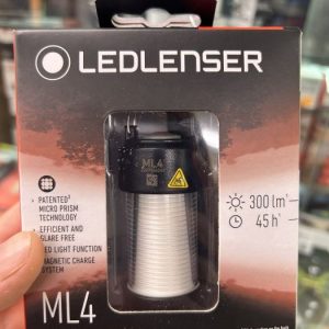 FAROL LEDLENSER ML4 300 LUMENS «RECARGABLE «