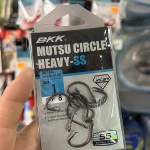 BKK MUTSU CIRCLE HEAVY-SS TALLA 1 A-BR-5145 «ANZUELOS ANILLA»