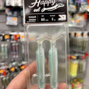 HAPPY EEL de YKR 5gr SUGAR GREEN 80mm “ROCKFISHING”