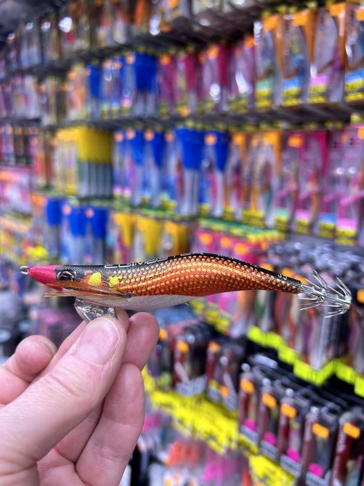 SEÑUELO BERKLEY EGI MASTER 3.5 20GR BAD BOY ORANGE GOLD «EGING» - Imagen 3