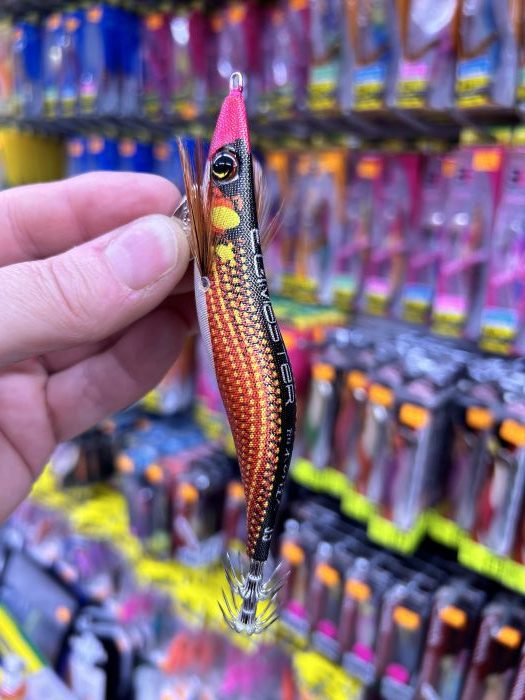 SEÑUELO BERKLEY EGI MASTER 3.5 20GR BAD BOY ORANGE GOLD «EGING» - Imagen 4