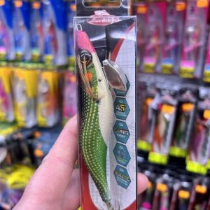 SEÑUELO BERKLEY EGI MASTER 3.5 20GR BAD BOY GREEN GOLD «EGING»