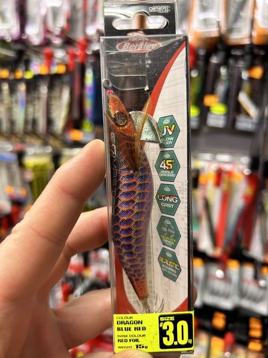 SEÑUELO BERKLEY EGI MASTER 3.0 15GR DRAGON BLUE RED «EGING» - Imagen 2