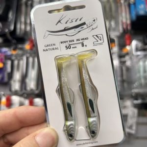 BLISTER DOBLE COMBO YKR KISU 50MM 8GR GREEN NATURAL «ROCKFISHING»