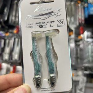 BLISTER DOBLE COMBO YKR KISU 50MM 8GR SUGAR GREEN»ROCKFISHING»