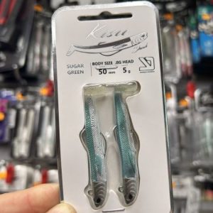 BLISTER DOBLE COMBO YKR KISU 50MM 5GR SUGAR GREEN «ROCKFISHING»