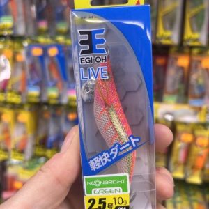 YAMASHITA EGI-OH LIVE NEONBRIGHT GREEN 2.5 COLOR #064 «EGING / CALAMAR»