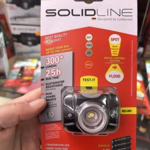 LINTERNA FRONTAL LEDLENSER SOLIDLINE SH2 «300 LUMENS»