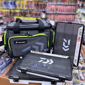 MACUTO DAIWA PROREX + 3 CAJAS «ACCESORIOS ORDENACION»