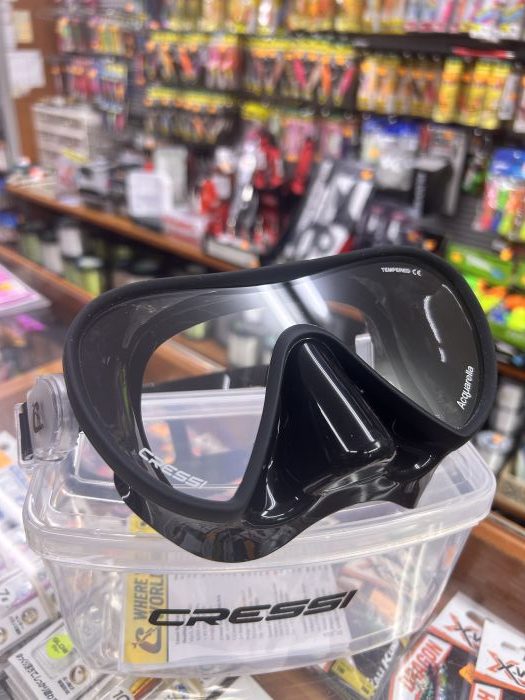 GAFAS DE BUCEO CRESSI MOD. ACQUARELLA NEGRA «MASCARA ADULT SIZE» - Imagen 2