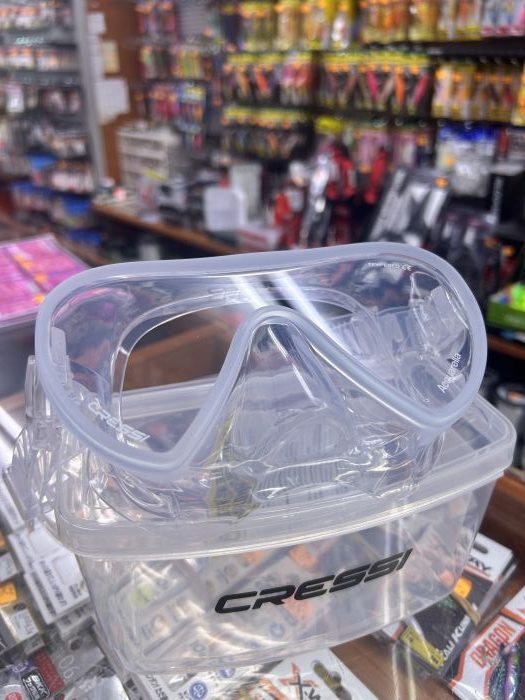 GAFAS DE BUCEO CRESSI MOD. ACQUARELLA TRANSPARENTE «MASCARA ADULT SIZE» - Imagen 2