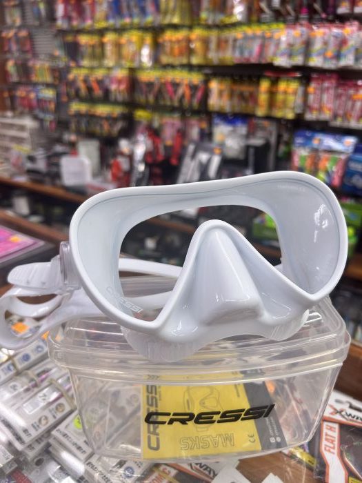 GAFAS DE BUCEO CRESSI MOD. ACQUARELLA BLANCA «MASCARA ADULT SIZE» - Imagen 2