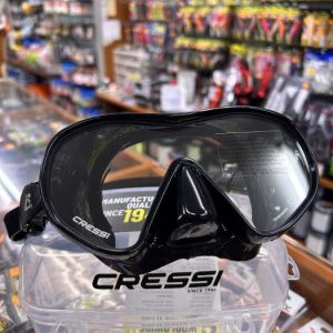 GAFAS DE BUCEO CRESSI MOD. F-DUAL BLACK «MASCARA ADULT SIZE»