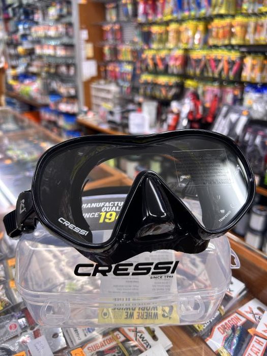 GAFAS DE BUCEO CRESSI MOD. F-DUAL BLACK «MASCARA ADULT SIZE» - Imagen 2