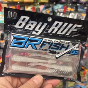 SOBRE DE 7 VINILOS DUO BAY RUF BR FISH 3.3´´ SHIRASU PEARL «SPINNING / SEABASS»