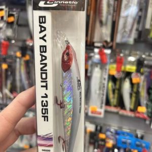 SEÑUELO CINNETIC BAY BANDIT 135F 20GR FLOATING #8 BLODY CLOWN «SPINNING»