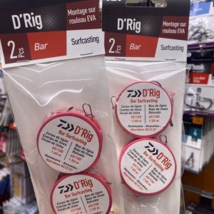 PACK de BAJOS PREPARADOS D´RIG DAIWA «SURFCASTING»