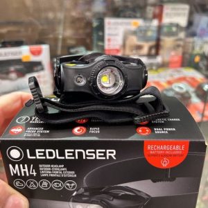 LINTERNA FRONTAL LEDLENSER MH4 RECARGABLE «400 LUMENS»