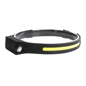 Linterna Frontal Recargable Con Sensor De Movimiento